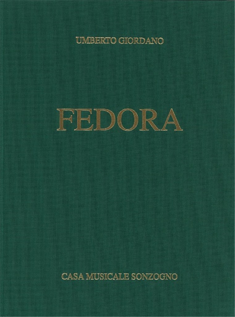 Fedora, Opera Completa (Rilegata)